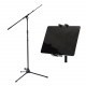 Kit Pedestal Microfone + Suporte para tablet e celular Aweda AMS-4122TB+TABLETPHONEHOLDER