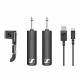 Sistema áudio sem fio Sennheiser XSW-D INSTRUMENT BASE SET