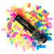 Tubo de Confete Fluorescente Colorido 60cm Manual Croma CROMASUP124