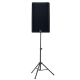 Caixa Acústica Ativa QSC K12.2 com Pedestal