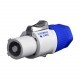 Conector Powercon fêmea de linha Smart SVP592FB-GY