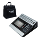 Mesa de Som Digital Compacta QSC TOUCHMIX-30-PRO com Bolsa
